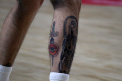 Detalle de un tatuaje de Deck (Foto: Antonio Cefalù).